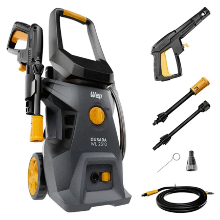 Lavadora de Alta Pressão Wap Ousada WL2610 1750PSI 1500W FW00947 - Cinza/Amarelo - 220 Volts